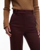 & Other Stories & Other Stories tailored flared pants in burgundy - 3