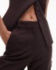 & Other Stories & Other Stories tailored flared pants in dark brown - 3