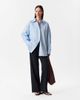 & Other Stories & Other Stories tailored flared pants in navy blue - 1