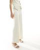 & Other Stories & Other Stories tailored flared pants in off-white - 4