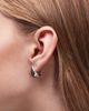 & Other Stories & Other Stories teardrop stud earrings in emerald and gold tone-Multi - 1