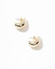 & Other Stories & Other Stories teardrop stud earrings in gold - 2