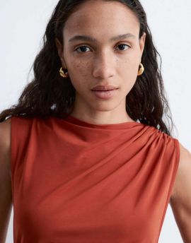 & Other Stories & Other Stories thick twist hoops in gold