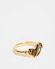 & Other Stories & Other Stories thin twist ring in gold - 1