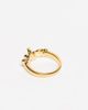& Other Stories & Other Stories thin twist ring in gold - 2