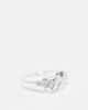 & Other Stories & Other Stories thin twist ring in silver - 1