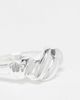 & Other Stories & Other Stories thin twist ring in silver - 2