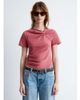 & Other Stories & Other Stories top with knotted wrap detail in pink - 1