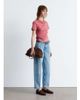 & Other Stories & Other Stories top with knotted wrap detail in pink - 2