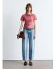 & Other Stories & Other Stories top with knotted wrap detail in pink - 3