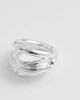 & Other Stories & Other Stories twist sculpt ring in silver tone - 2