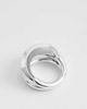 & Other Stories & Other Stories twist sculpt ring in silver tone - 3