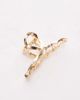 & Other Stories & Other Stories twisted hair claw clip in gold - 2