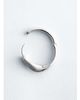 & Other Stories & Other Stories twisted hoop earrings in silver - 4