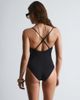 & Other Stories & Other Stories U front swimsuit in black - 3