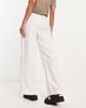 & Other Stories & Other Stories wide leg pants in off white - 2