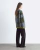 & Other Stories & Other Stories wool & mohair blend patchwork cardigan in green - 4