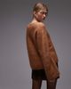 & Other Stories & Other Stories wool and mohair blend dropped shoulders sweater in beige-Neutral - 1