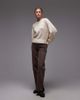 & Other Stories & Other Stories wool and mohair mix sweater with volume sleeves in off white - 3