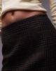 & Other Stories & Other Stories wool blend low rise mini skirt in brown check - part of a set - 4