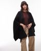 & Other Stories & Other Stories wool cape in black - 2