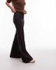 & Other Stories & Other Stories wool pants with flare leg in brown - 2