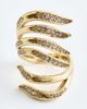 & Other Stories & Other Stories wrap around ring with rhinestone detailing-White - 2