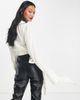 & Other Stories & Other Stories wrap blouse in white - 2