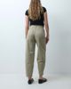 & Other Stories & Other Storiesh barrel leg jeans with ankle crop in beige wash-NEUTRAL - 3