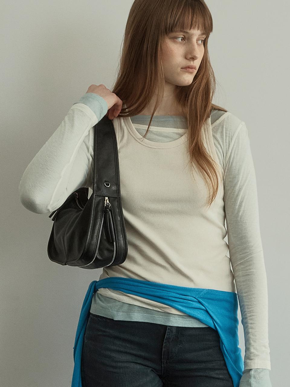 OTHER TEMPO Crack Shoulder Bag [Black]