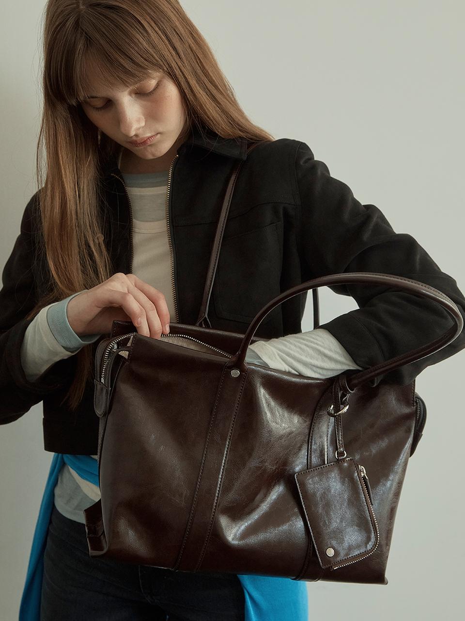 OTHER TEMPO Times Shopper Bag [Brown]