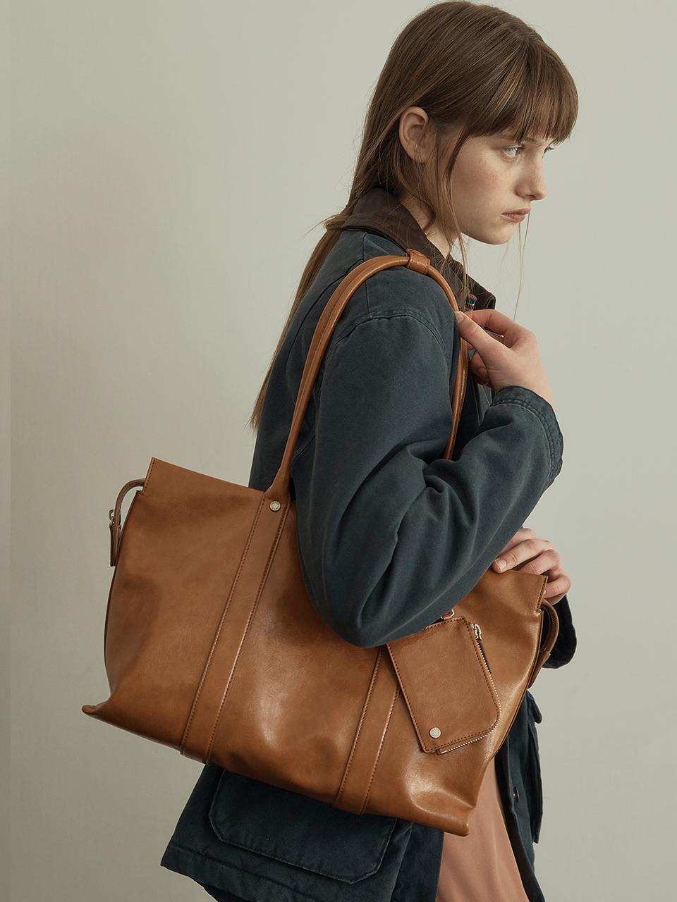 OTHER TEMPO Times Shopper Bag [Camel]