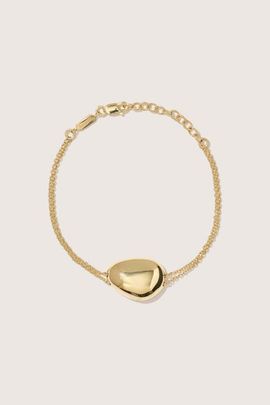 Otiumberg Otiumberg 14kt Gold Vermeil Pebble Bracelet