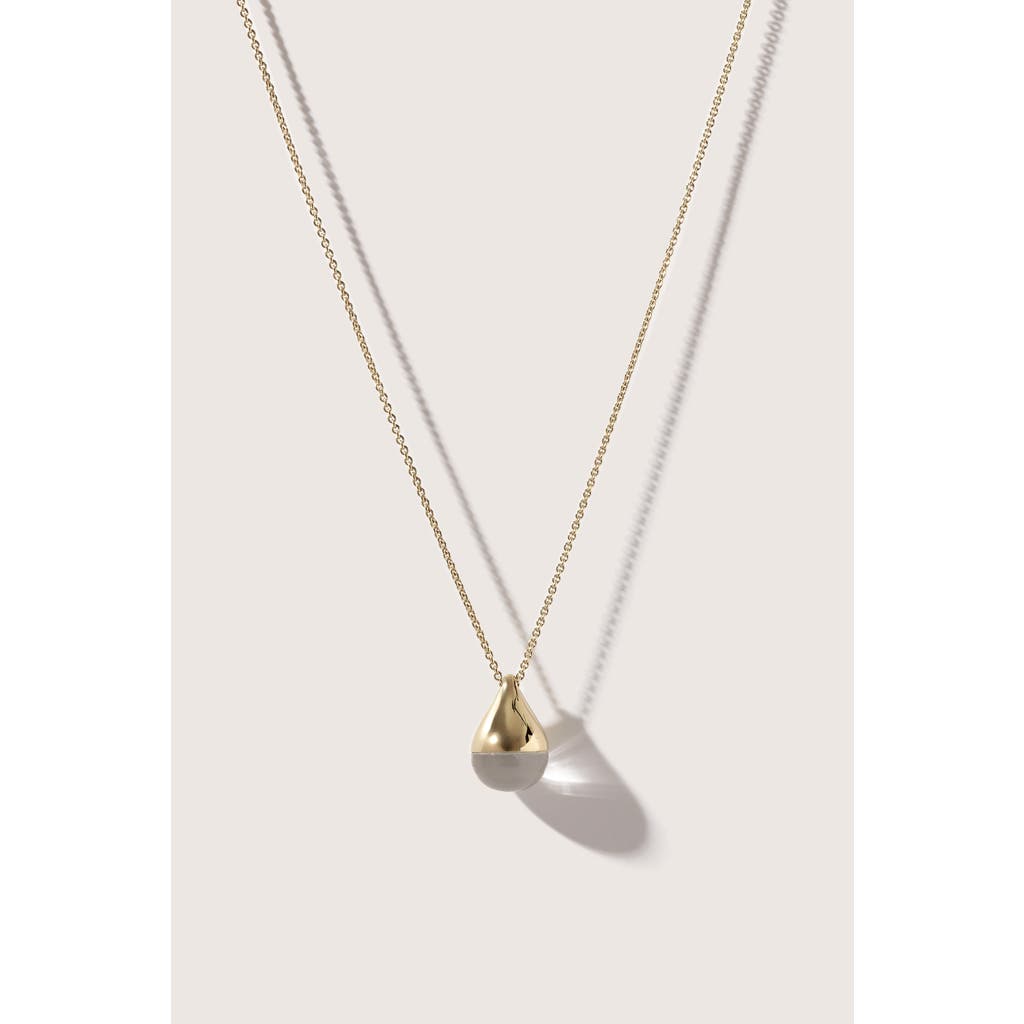 Otiumberg Otiumberg 14kt Gold Vermeil Stilla Quartz Necklace