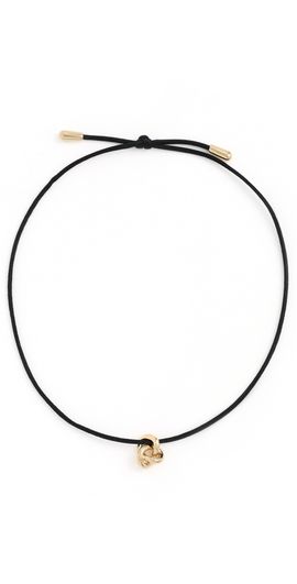 Otiumberg Otiumberg Cord Knot Necklace Gold One