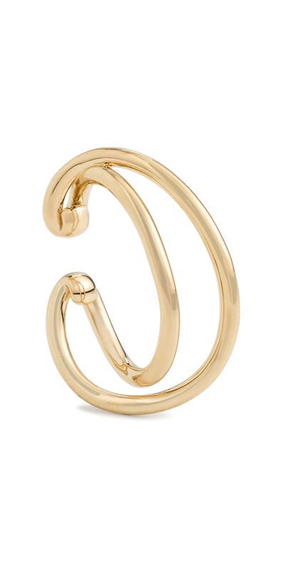 Otiumberg Otiumberg Dual Curve Ear Cuff Gold One