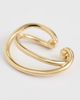 Otiumberg Otiumberg Dual Curve Ear Cuff Gold One - 4