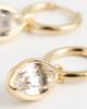 Otiumberg Otiumberg Marquise Quartz Drop Earrings Gold One - 4