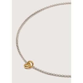 Otiumberg Otiumberg Mixed Metal Link Up Chain Necklace 