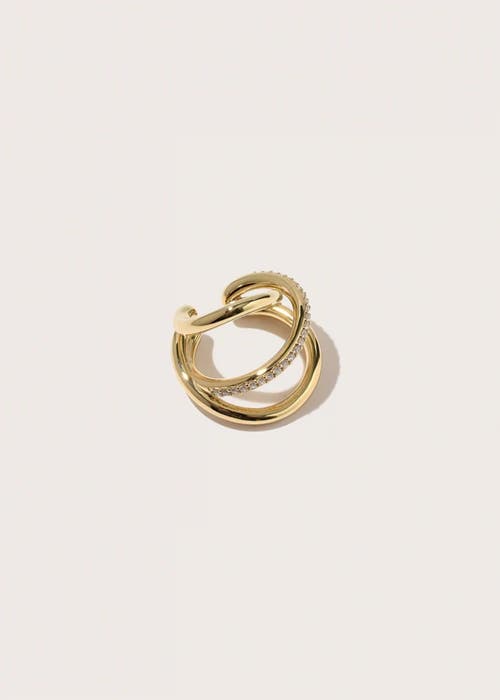Otiumberg Otiumberg Pave Spiralis Ear Cuff