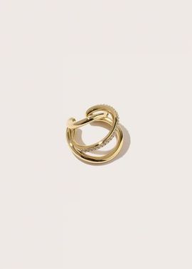 Otiumberg Otiumberg Pave Spiralis Ear Cuff