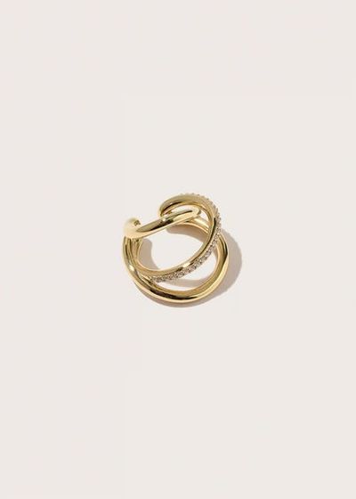 Otiumberg Otiumberg Pave Spiralis Ear Cuff