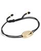 Otiumberg Otiumberg Pebble Cord Bracelet Gold One - 1
