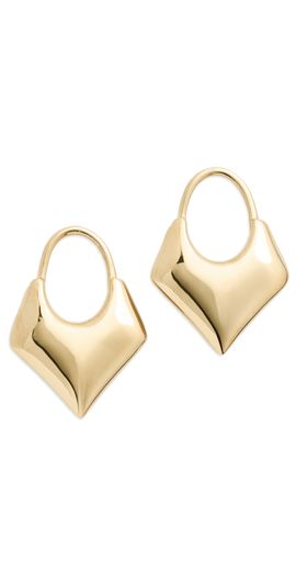 Otiumberg Otiumberg Small Kite Earrings Gold One