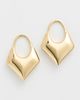 Otiumberg Otiumberg Small Kite Earrings Gold One - 2