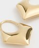 Otiumberg Otiumberg Small Kite Earrings Gold One - 4