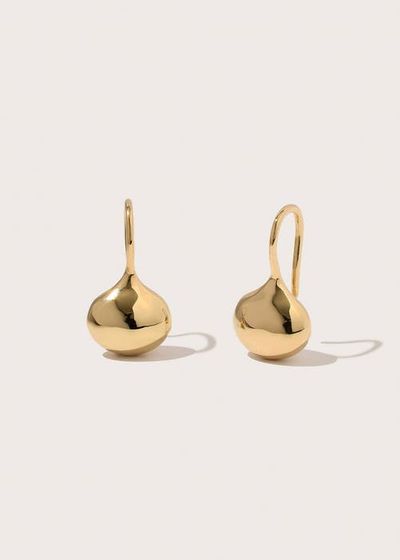 Otiumberg Otiumberg Small Pebble Curve Drop Earrings