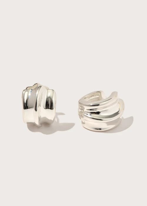 Otiumberg Otiumberg Small Wave Hoop Earrings