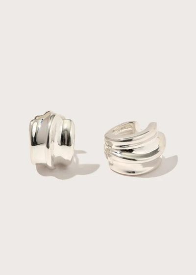 Otiumberg Otiumberg Small Wave Hoop Earrings