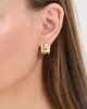 Otiumberg Otiumberg Small Wave Hoop Earrings Gold One - 3
